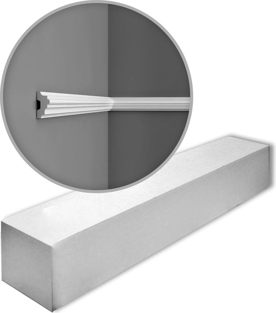 Orac Decor P9040 LUXXUS Zierleisten 1 Karton SET 20 Wandleisten | 40 m
