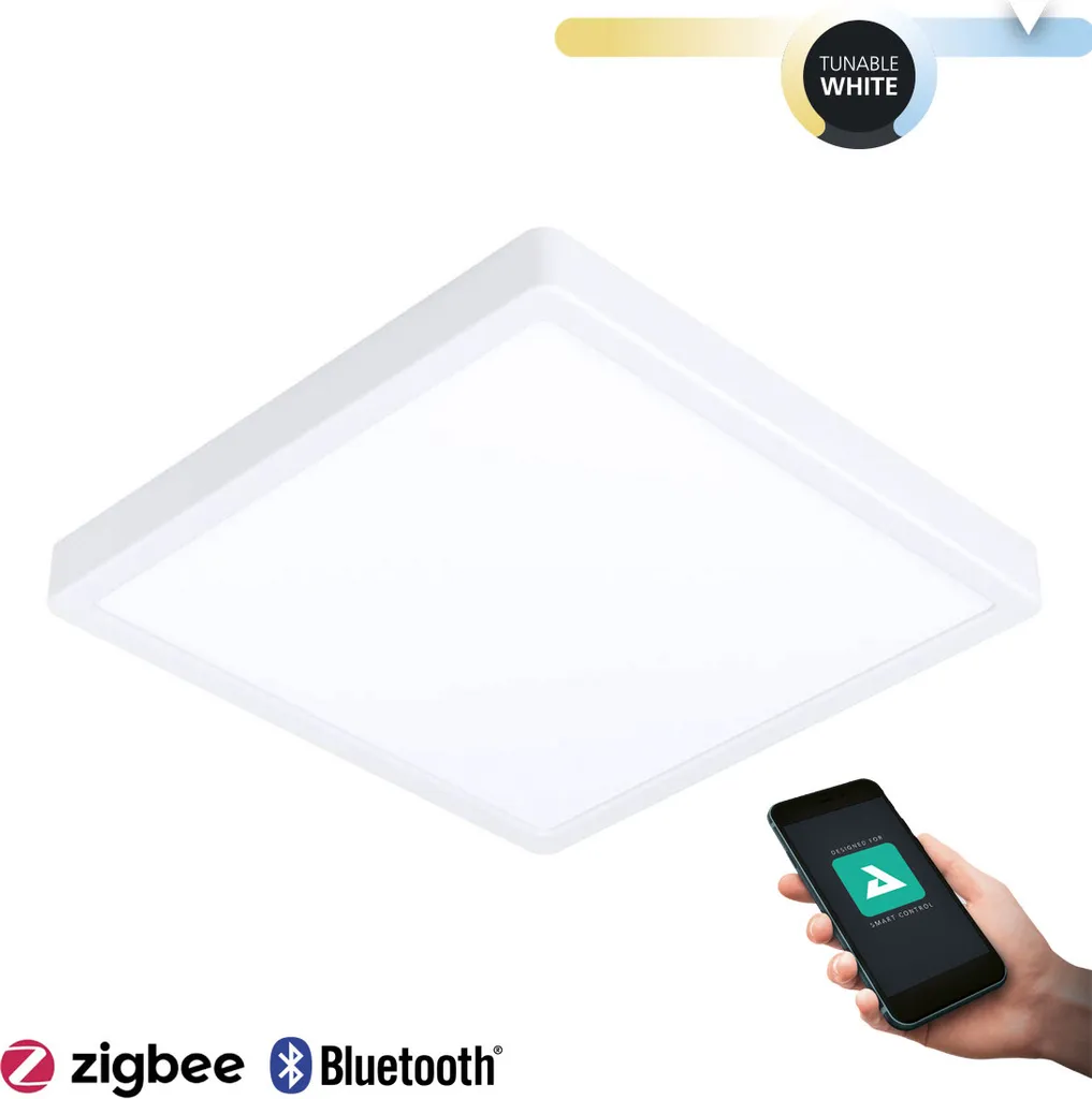 Plafonnier LED IP44 ARGOLIS-Z à couleur réglable et intensité variable - 3