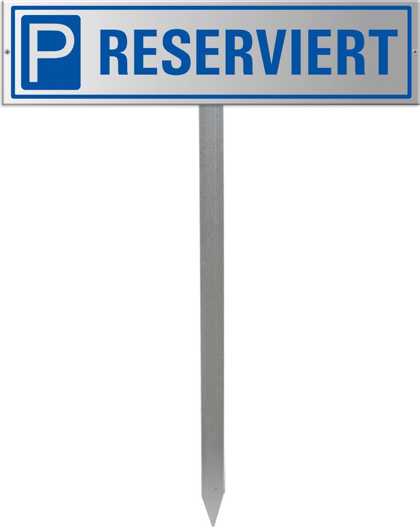 parkplatzreservierer schild parkplatz parkplatzschild reserviert