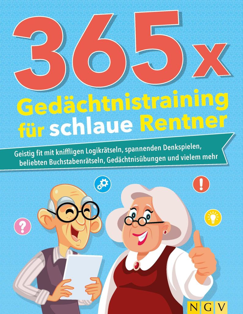 365 x Gedächtnistraining für schlaue Rentner Produktbild 