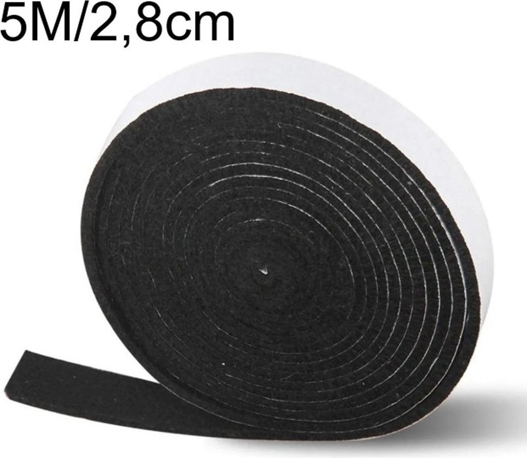 Burnit Grillfilz – 5 Meter lang | 2,8 cm breit – Grill-Ersatzfilz – BBQ-Filz – Passend für alle Marken