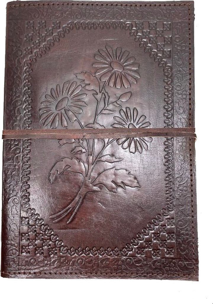ROOGU Herbier [L] * Fleurs Note Croquis Carnet en cuir Image du produit 