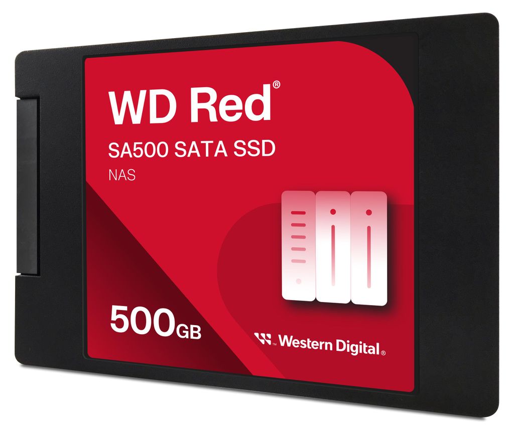 Western Digital Red WD SA500, 500 GB, 2.5", 560 MB/s, 6 Zdjęcie produktu 