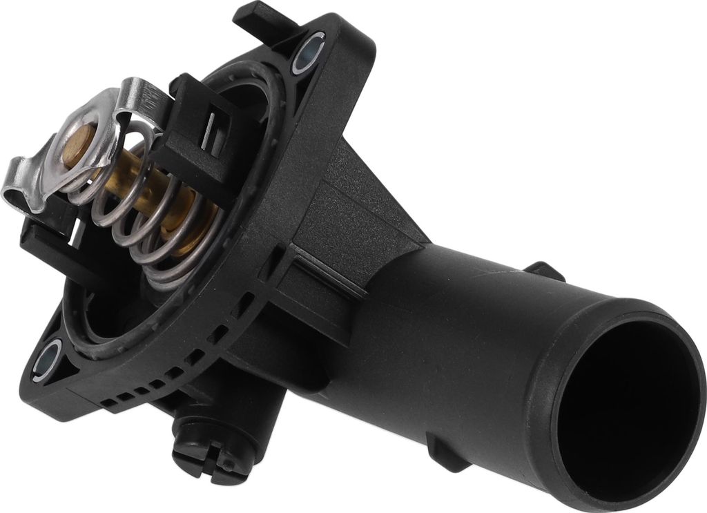 Auto Thermostat Motorkühlmittel Thermostatgehäuse Montage für Ram 1500 2014-2018 1500 Classic 2019-2024 Kunststoff Nr. 68105533AB Schwarz Langlebig