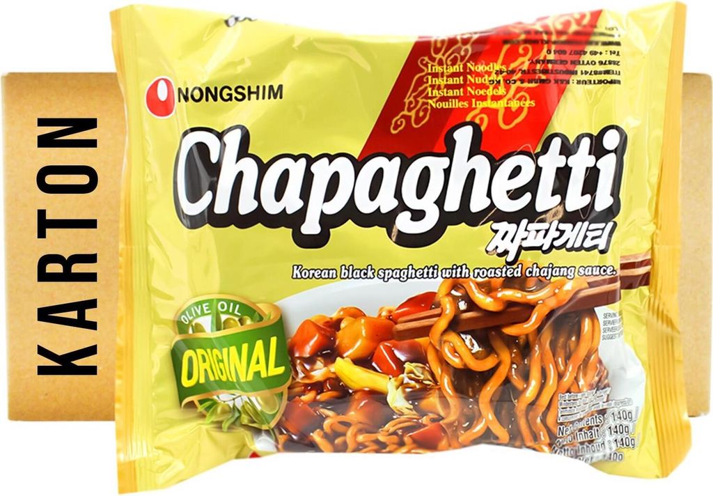Nongshim Chapagetti Ramen noedels, 20 porties van 140g Productafbeelding 