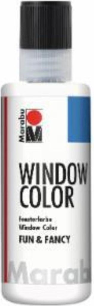 Window Color fun&fancy - Kristallklar 101 80 ml. Packung mit 6 Stück