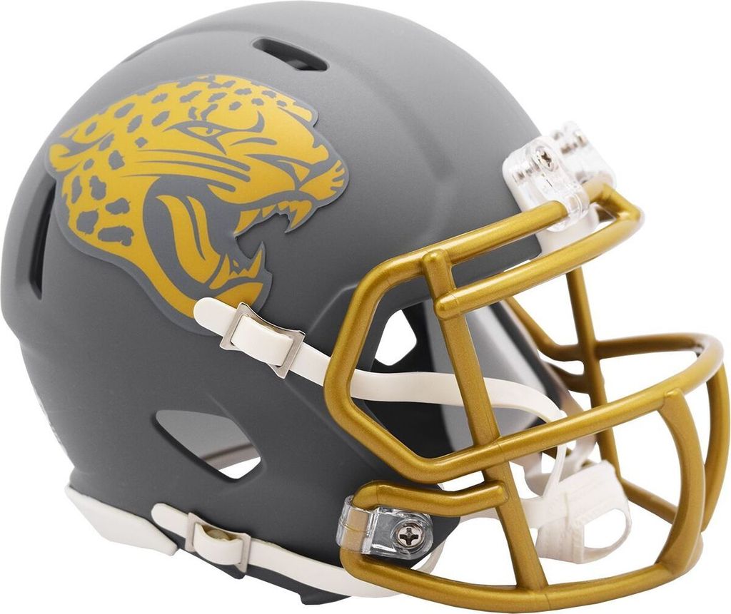 Riddell Speed Mini Football Helm SLATE Jacksonville Jaguars