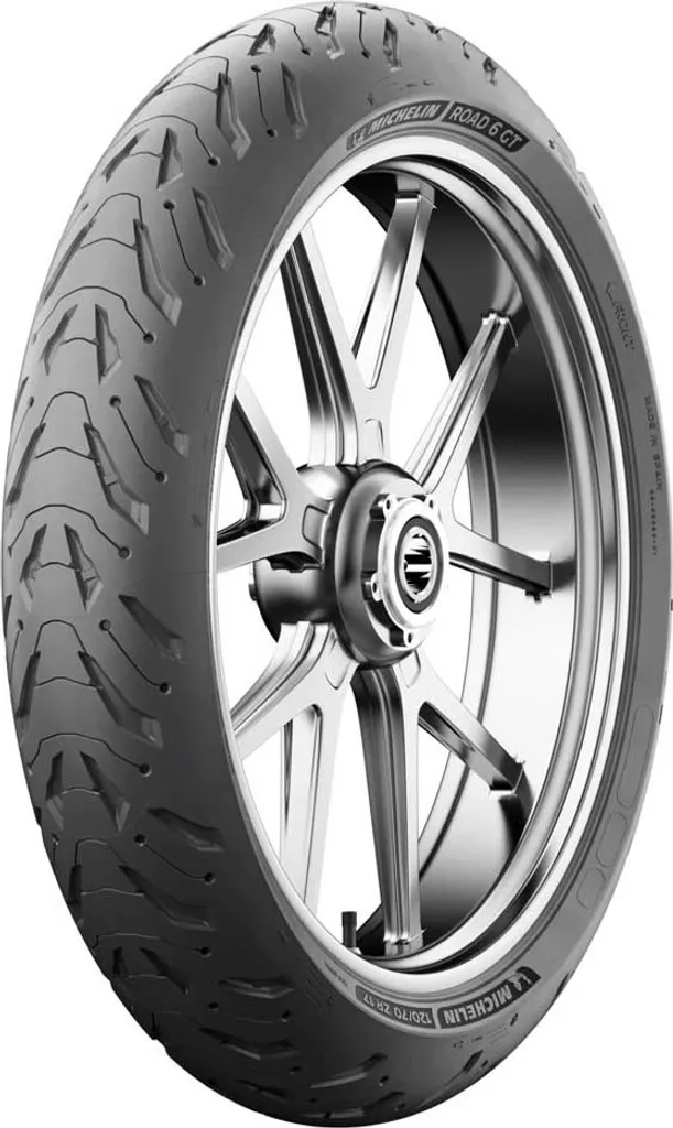 Michelin Road 6 GT 130/70 R18 63H TL Pneu Avant avec Grip Mouillé Renforcé
