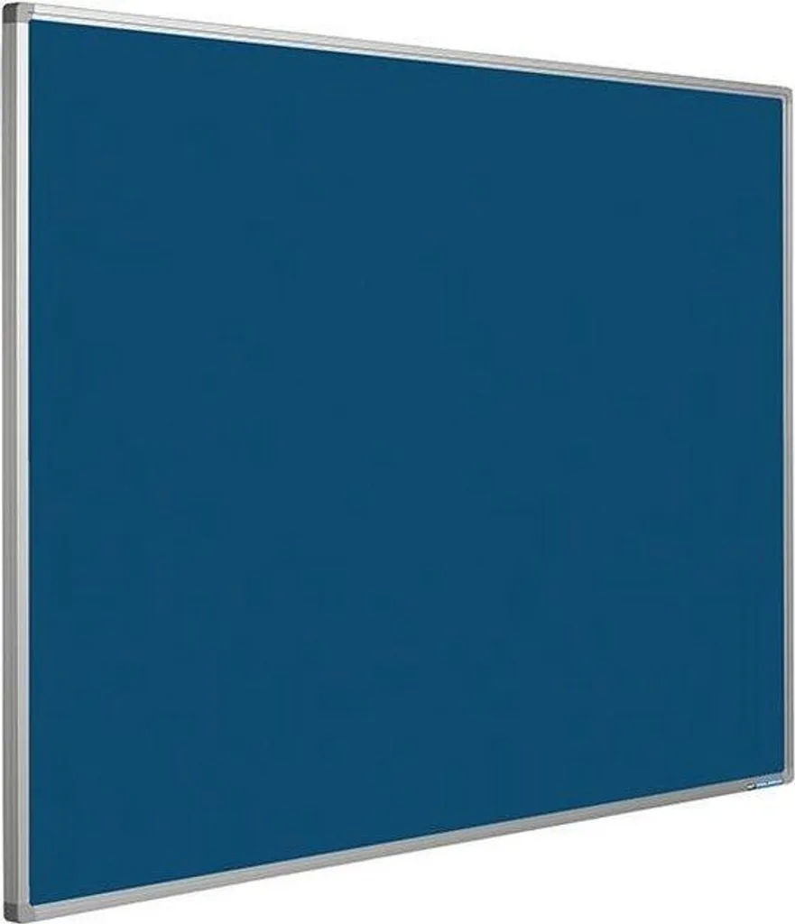 Bureau Softline bleu 180 cm profilé 16 mm résistant et design moderne