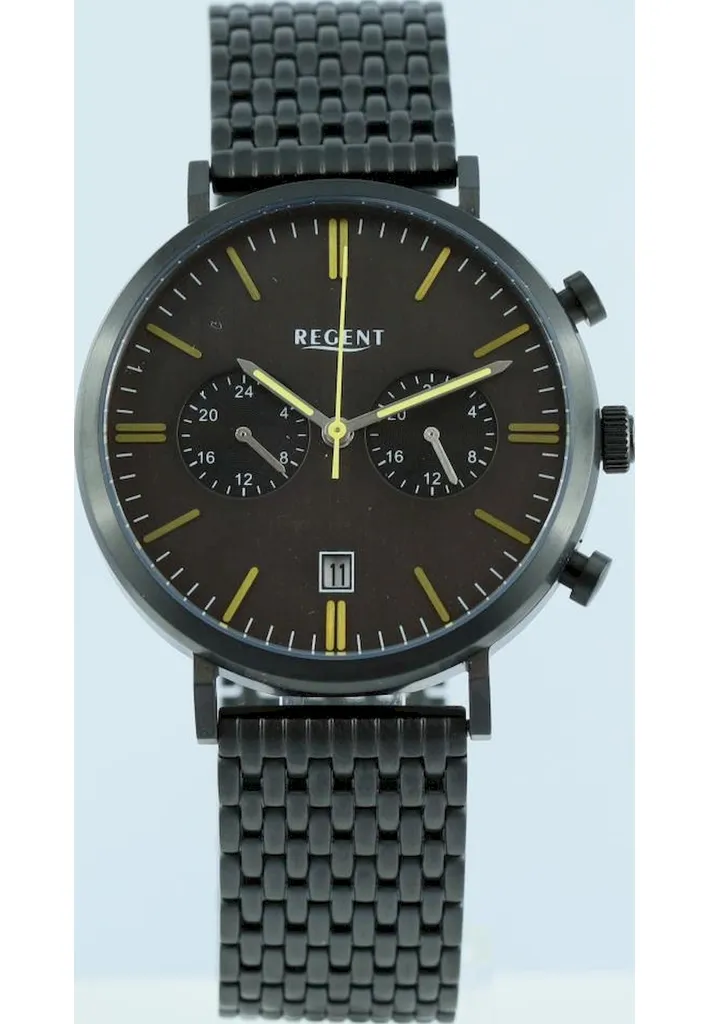 Chronographe Regent pour Homme Modèle 1152503 Style Sport Chic Argent