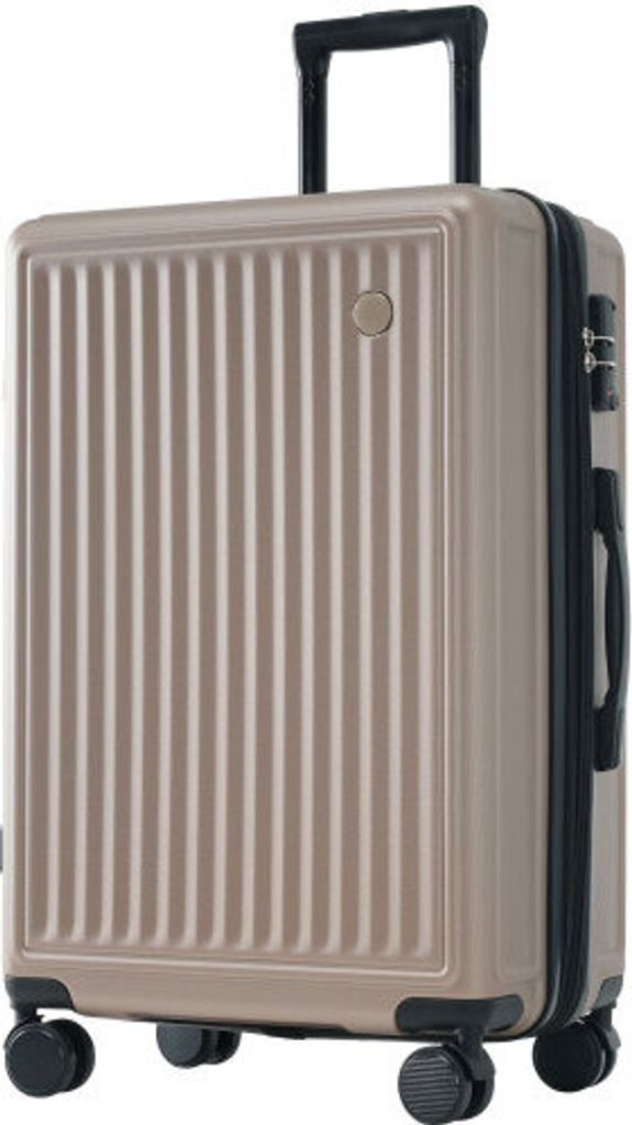 AIORBER Koffer, 4 Rollen, Netztaschen, höhenverstellbare Teleskopstange, viel Stauraum,TSA-Zollschloss,für Reisen, Geschäftsreisen, 48x30x76cm, ...