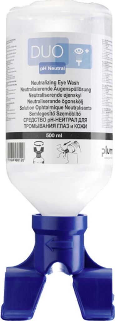 Augenspülflasche DUO mit ph-neutraler Phosphatpufferlösung, 500 ml
