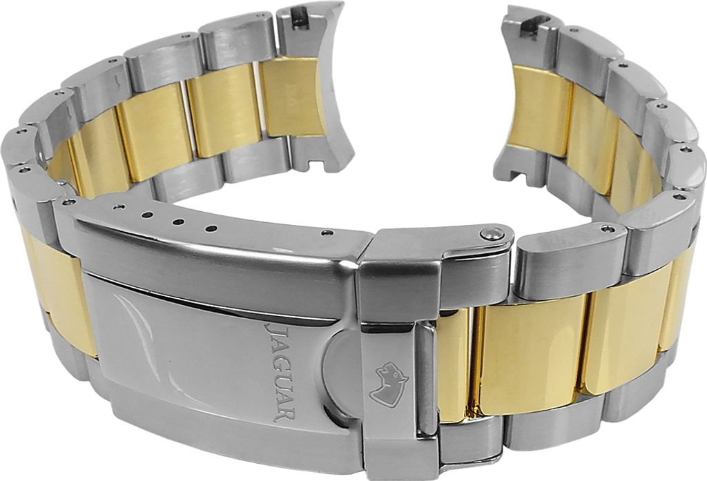 Jaguar Chronograph Uhrenarmband Edelstahl bicolor J862 J863 J887 J889