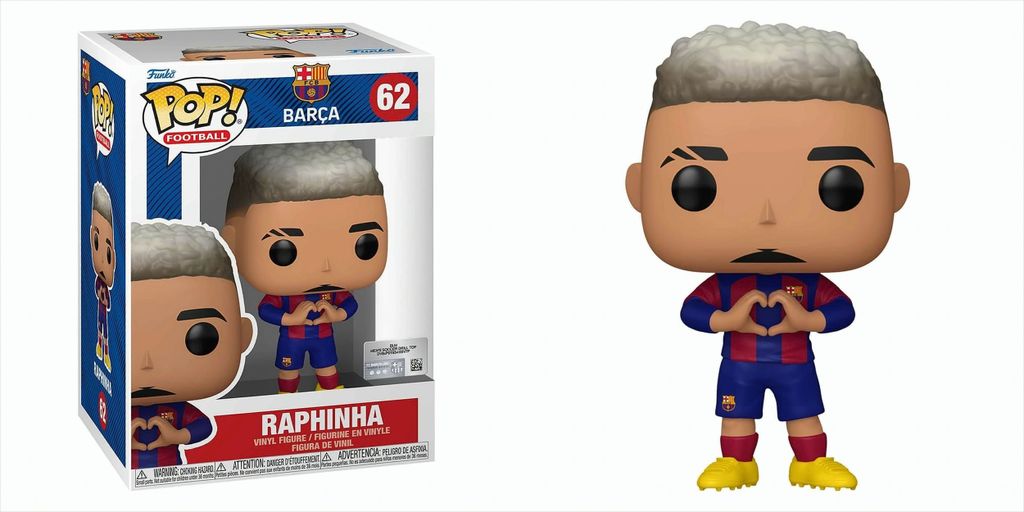Figúrka Funko POP FC Barcelona 62 Raphinha Obrázok produktu 