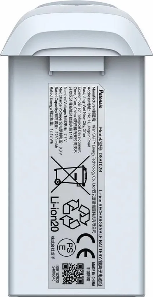 Batterie de rechange pour drone ATOM 2 - Accessoire Potensic 2230mAh