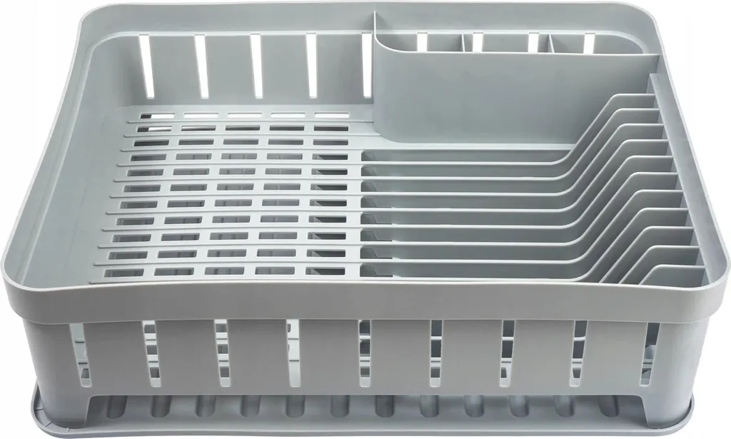 Égouttoir à vaisselle gris 1 niveau pour plan de travail cuisine - CE