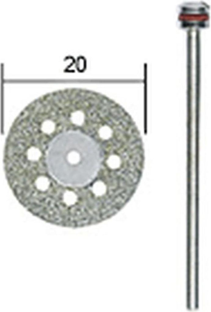 Proxxon Diamantierte Trennscheibe 20 mm, mit K, 28844 Produktbild 
