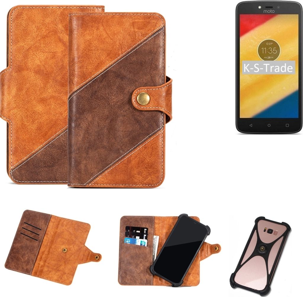 K-S-Trade Handy-Hülle Schutz-Hülle Bookstyle Case Produktbild 