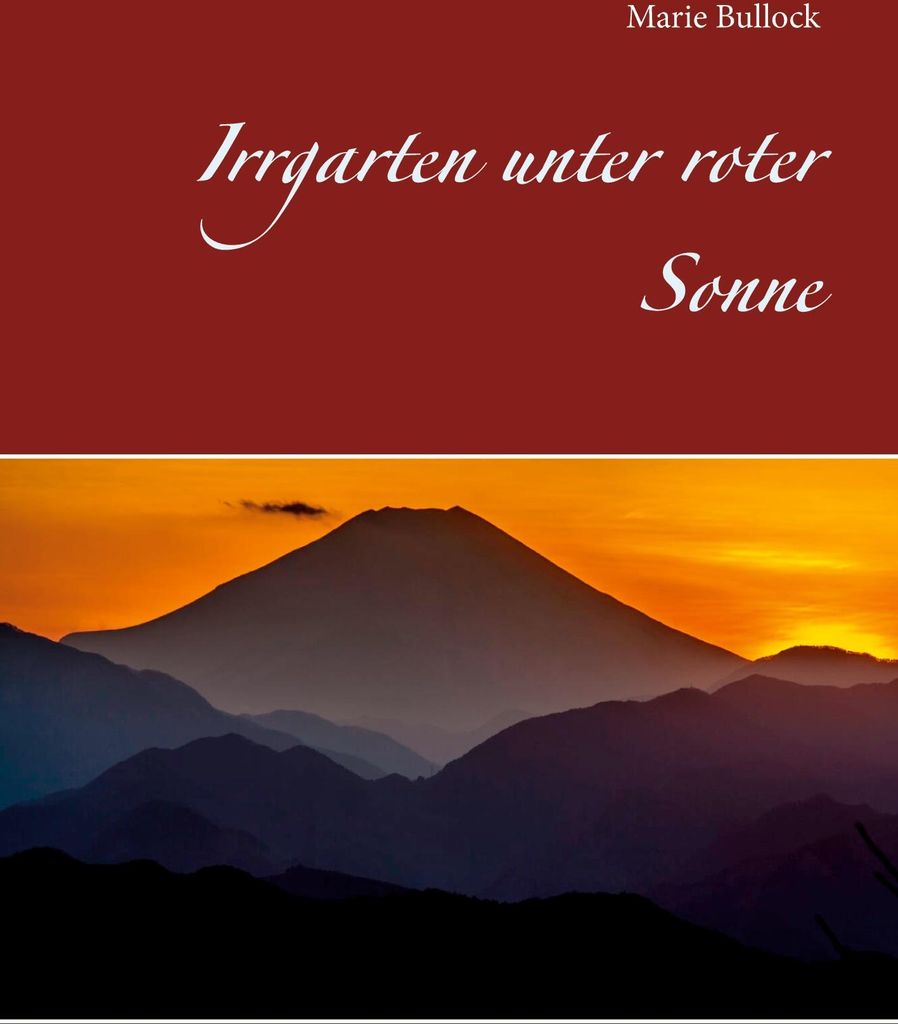 Irrgarten unter roter Sonne
