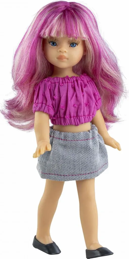 Poupée Soraya Mini-Amigas 21cm en Vinyle Parfumé : Un Jouet d'Exception