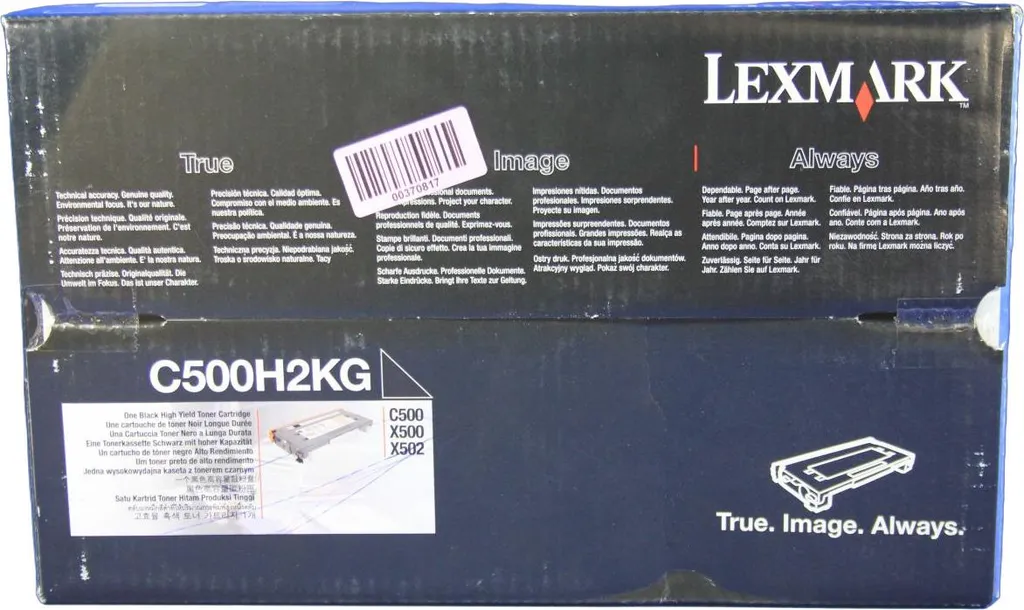 Toner noir Lexmark C500H2KG pour imprimante laser C500n de haute qualité