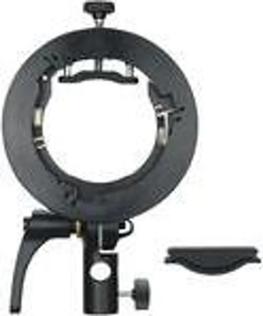 Support pour Softbox Bowens et Flash Cobra Godox S2 en Studio Photo - 2