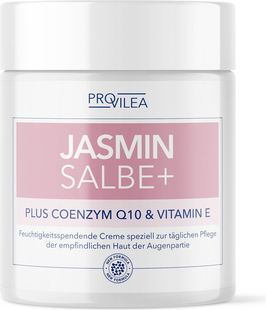 Provilea Jasminsalbe - Jasmin Salbe mit Collagen und Aloe Vera - Augen Creme 100 ml Inhalt - 1x