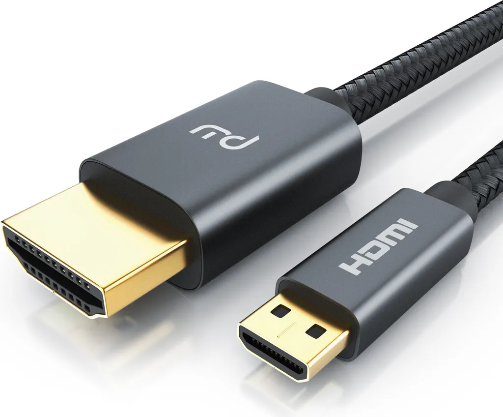 Cavo adattatore Primewire 8K HDMI 2.1 a Micro HDMI, 7680 x 4320 @ 120 Hz con DSC - 1 m