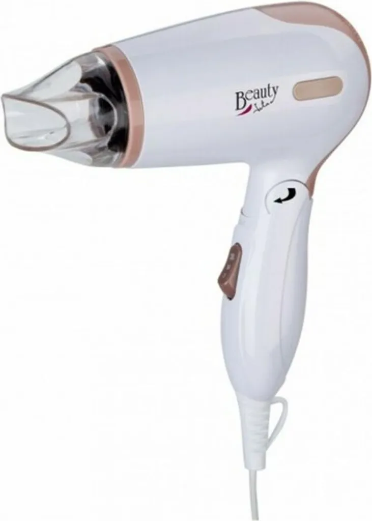 Sèche-cheveux JATA SC47B 1200W pliable : le confort du séchage compact