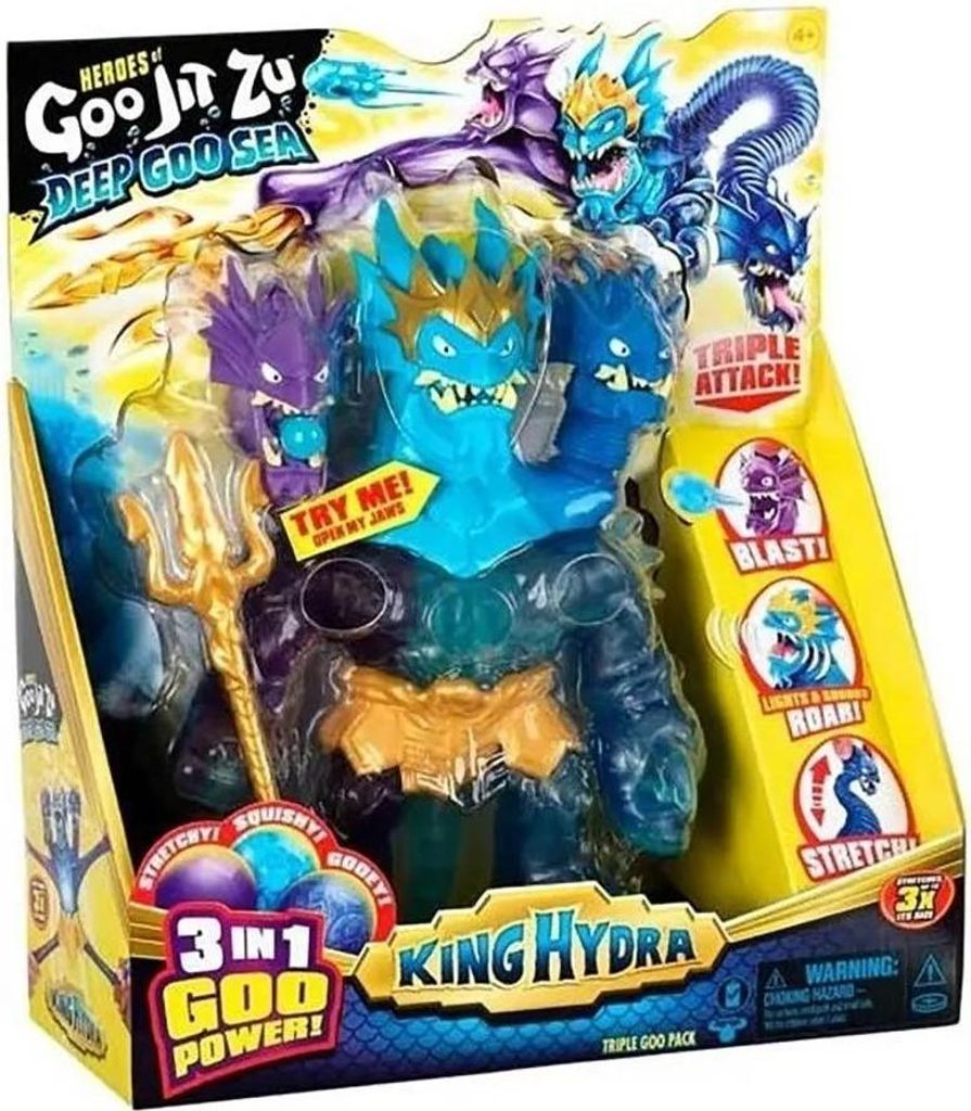 Bandai Goo Jit Zu King Hydra Figura Multicolore Multicolore Immagine del prodotto 