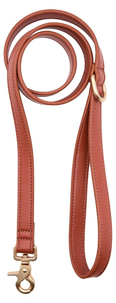 CAFIDE Jala Multipositions-Hundeleine Braun, 2,43 m, Leder Produktbild 