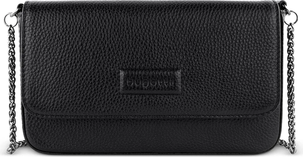 bugatti Borsa a Tracolla Elsa Elsa: Minimalismo e Funzionalità in Nero