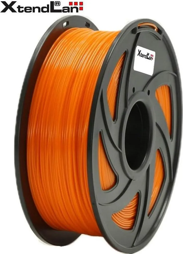 XtendLAN PETG 1.75mm Arancione Giallo 1kg - Filamento Stampa 3D Alta Resistenza