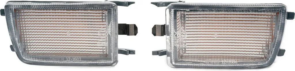 Frecce Anteriori Bianche VW Golf 3 Vento 91-99 | Set Indicatori Paraurti