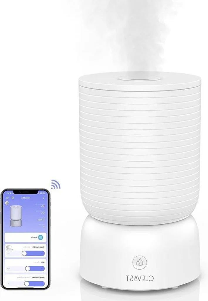 Humidificateur d'air 3L silencieux et diffuseur d'arôme pour chambre et salon