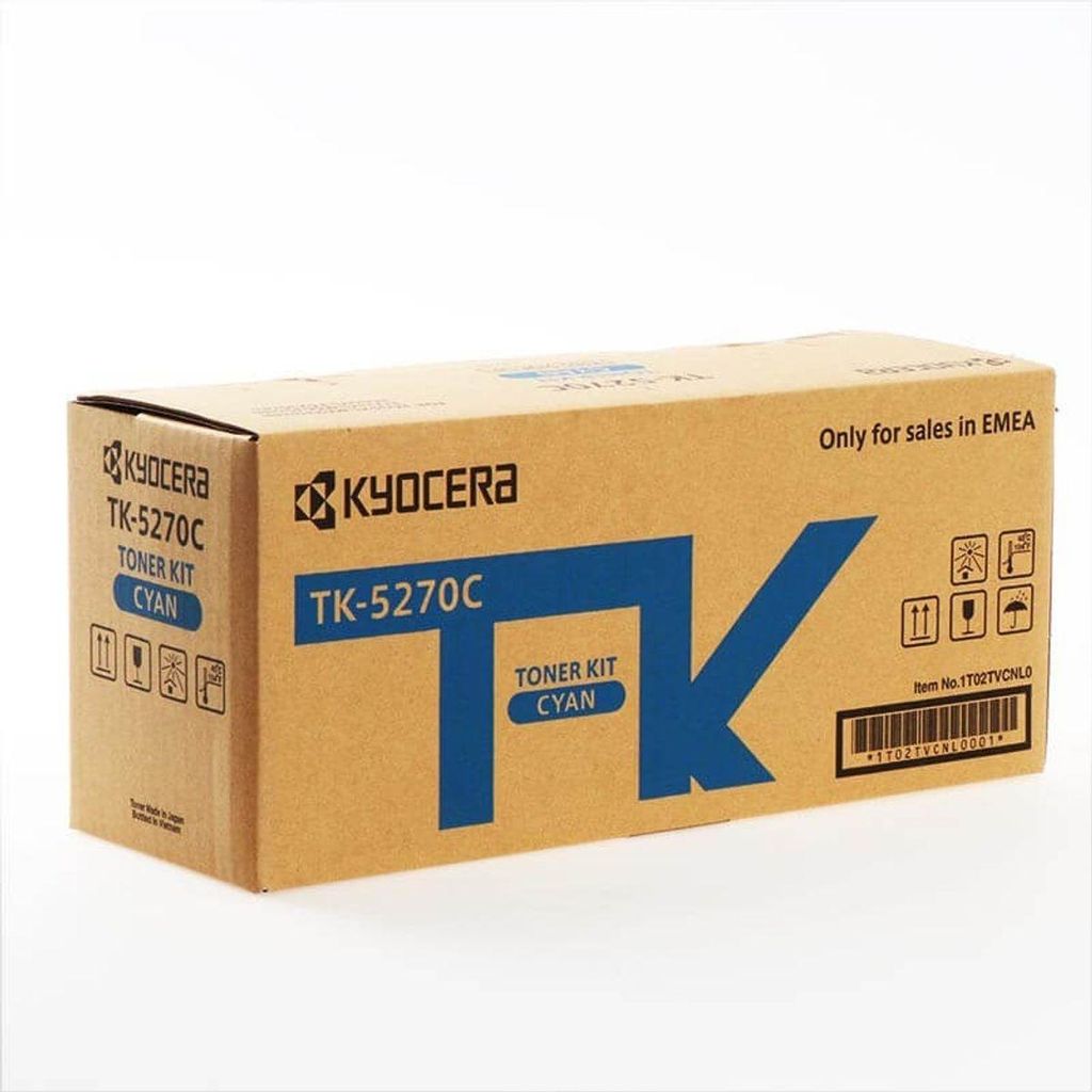 KYOCERA TK-5270C Tonerová kazeta 1 ks Originálna azurová Obrázok produktu 