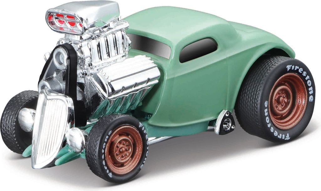 Maisto - Muscle Machines - 1933 Ford 3W Coupe, skala 1:64 Zdjęcie produktu 