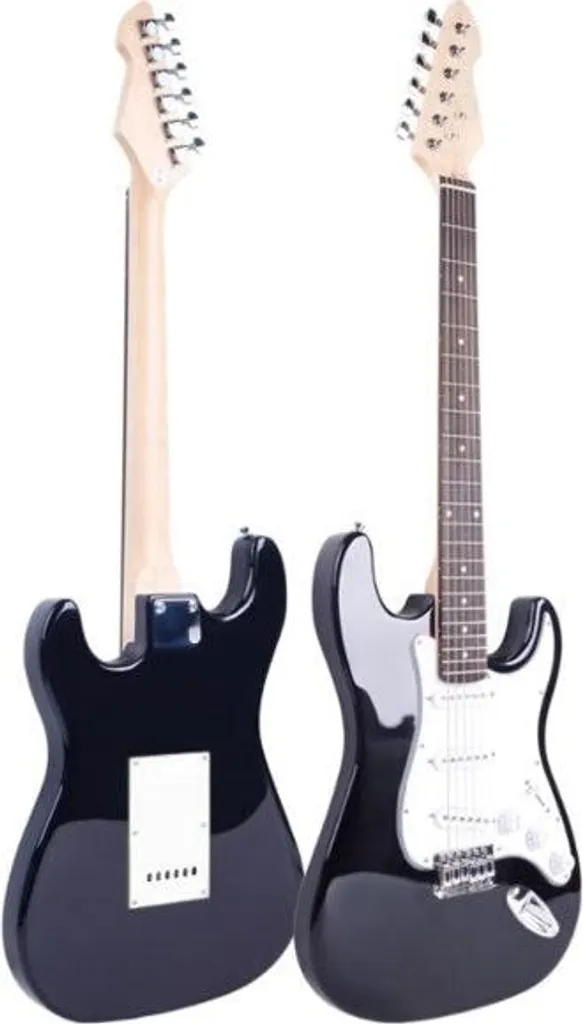 Guitare V-TONE EST 22 BK 4/4 Stratocaster Noire pour Débutants