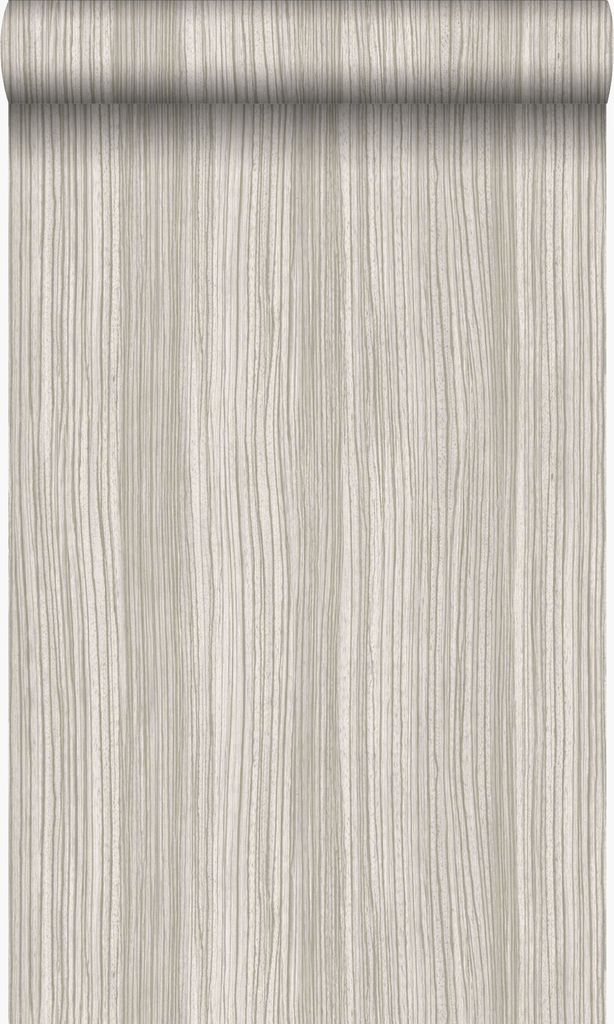 Origin Wallcoverings Tapete Streifenmuster Hellbraun 53 cm x 10.05 m