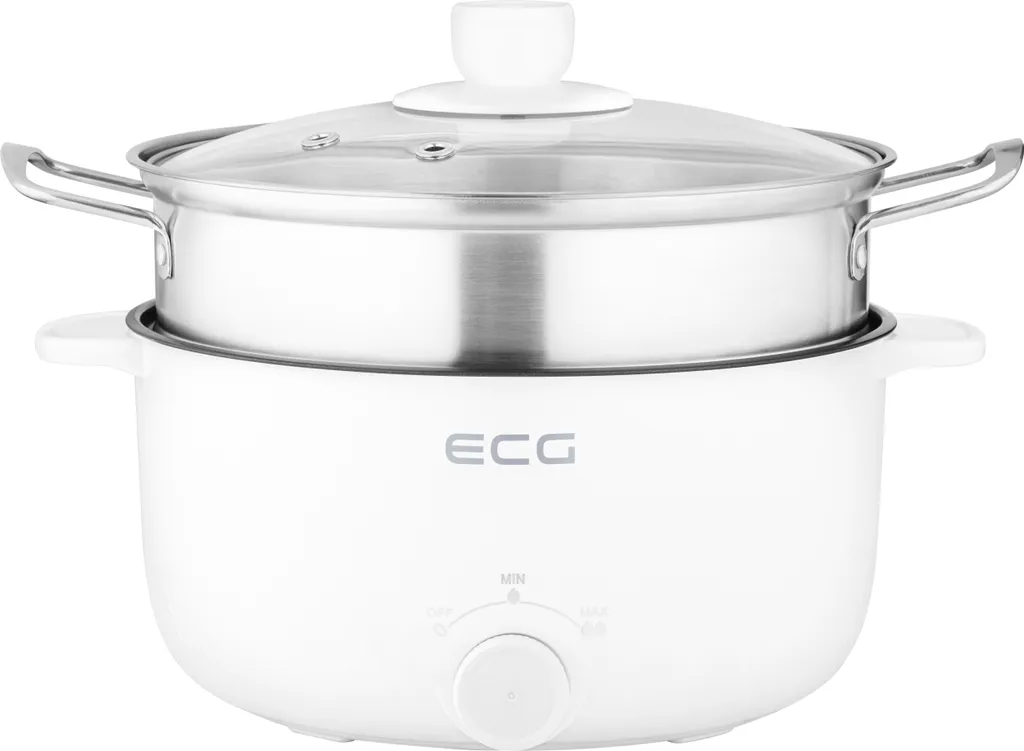 Multicooker Elettrico ECG EH 1886 Double 3L 900W - Offerta Speciale