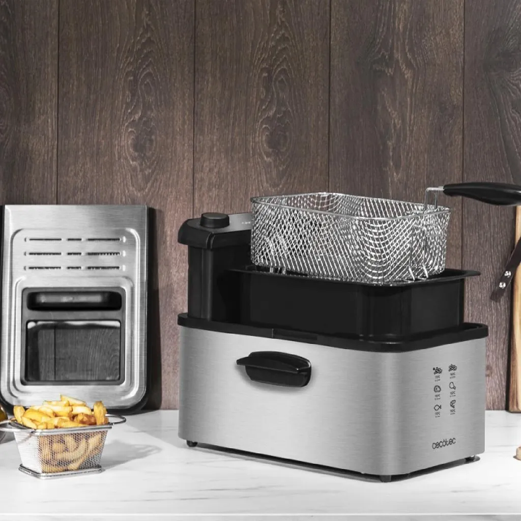 Friteuse à Huile Cecotec CleanFry Infinity 3000 3L 2400W - Modèle 03071 - 10