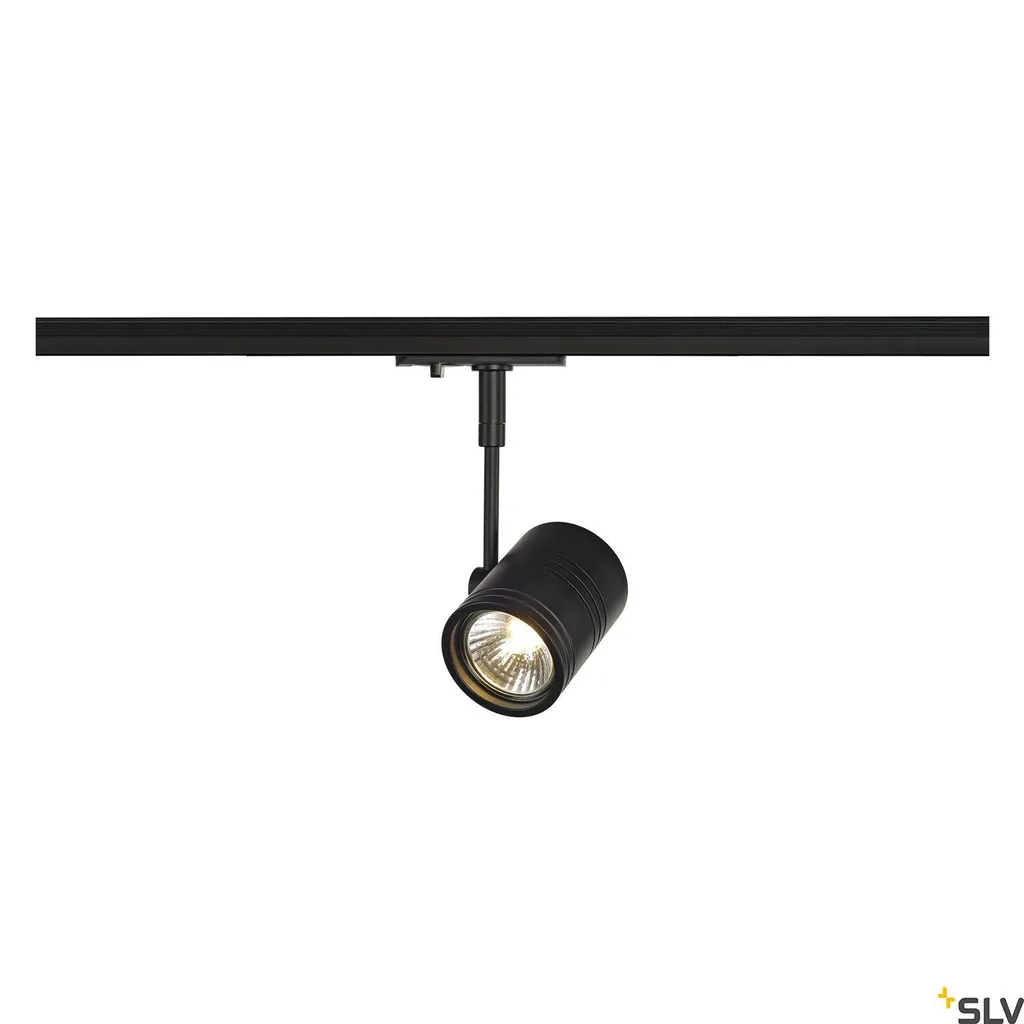 Spotlight BIMA I Nero GU10 per Esposizioni - Luce d'Accento Binario 1P