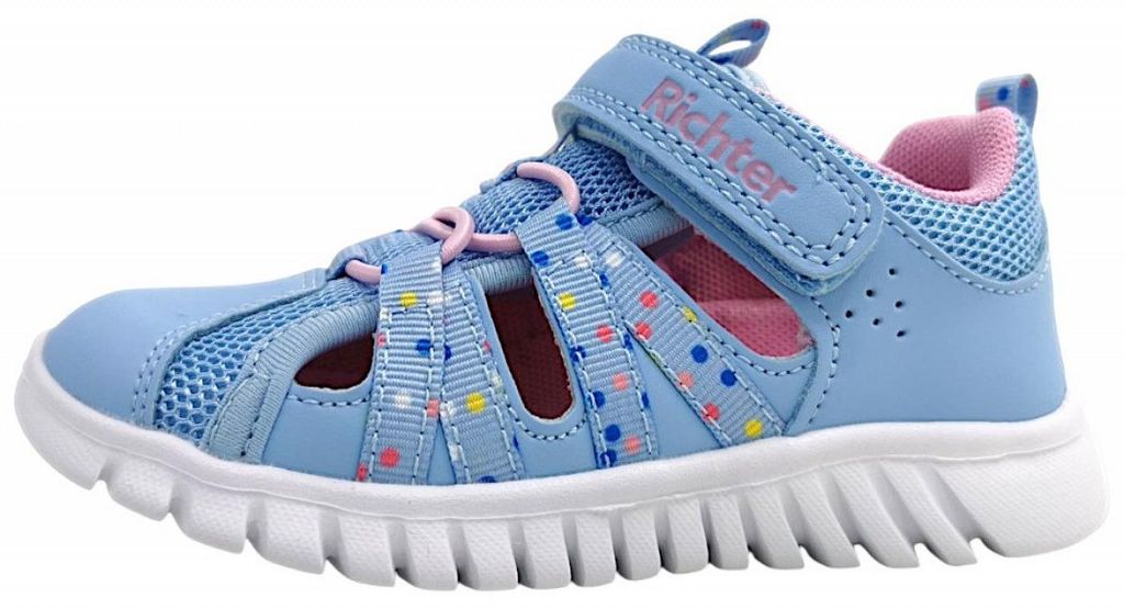 Richter Kinderschuhe Mädchen Sandale Blau Freizeit, Schuhgröße:29 EU