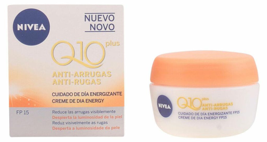Anti-Falten Energizing Creme Nivea Q10+ Spf 15 (50 ml)