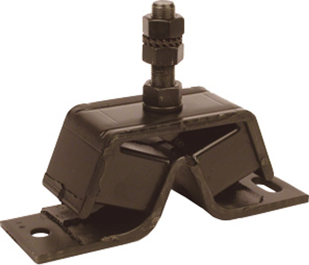 Allpa Flexibles Motorlager, 60° Shore, Stift M16, Abm. 205x60x75mm, Max. 60kg