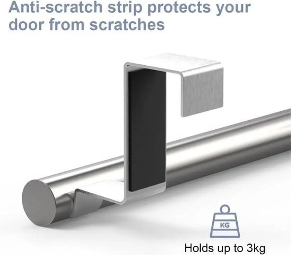 Porte-serviette sans Perçage : Finis les Trous dans le Carrelage Inox