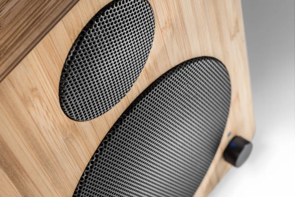 Wavemaster Cube Mini Neo Bamboo : Système Audio Actif 2.0 Bluetooth - 10