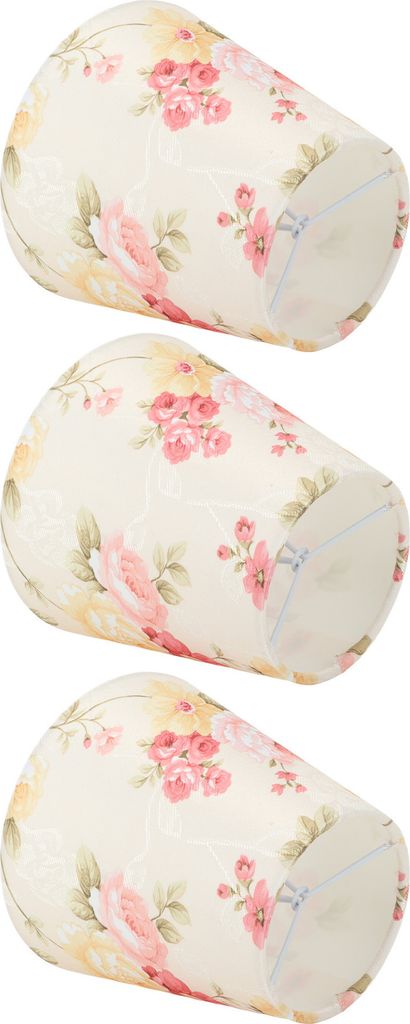 Flower Print Lampenschirm,Stoff Lampenschirm,Clip On Bulb Lampenschirm,Barrel Kronleuchter Lampenschirm,Stoff Lampenabdeckung,Lampenschirm