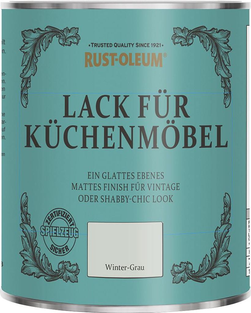 Rust-Oleum Lack für Küchenmöbel 750 ml winter-grau Produktbild 