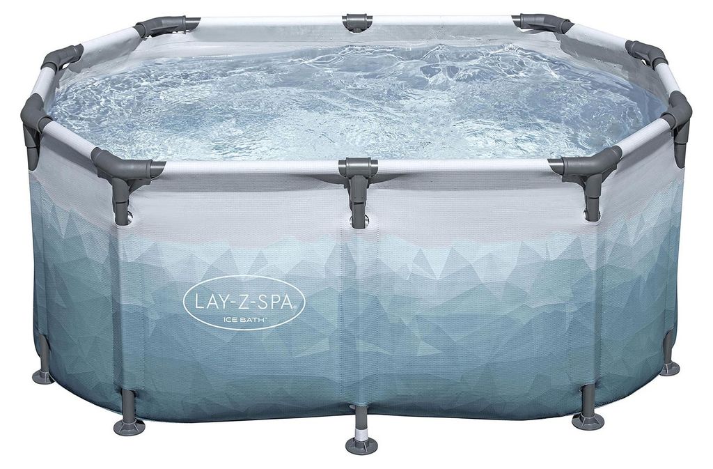 Lazy-Z Spa Glacial Dip Eisbad Rückholbadewanne 150 x 90 x 65 cm für 2 Personen | Filterpumpe
